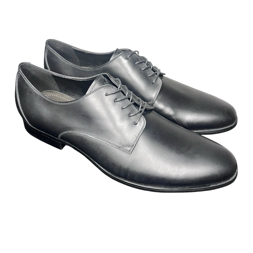 ALDO Men's Sleek Black Oxfords Size 11 NWOT